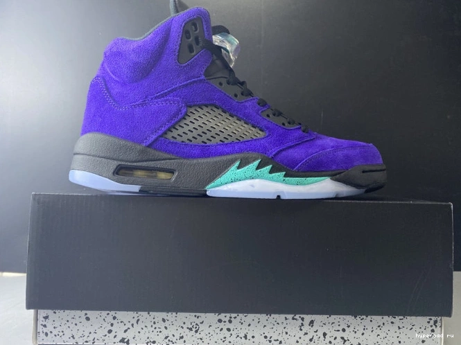 5 Retro Jordan Alternate 136027-500 Grape Air 0703